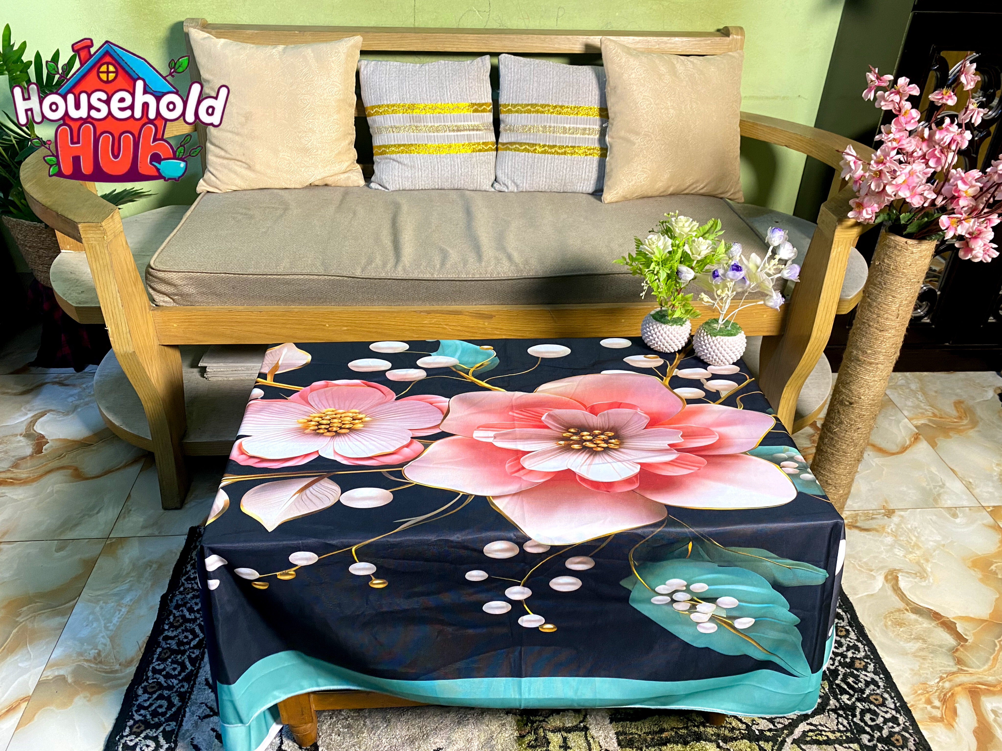 3D T Table Cover
