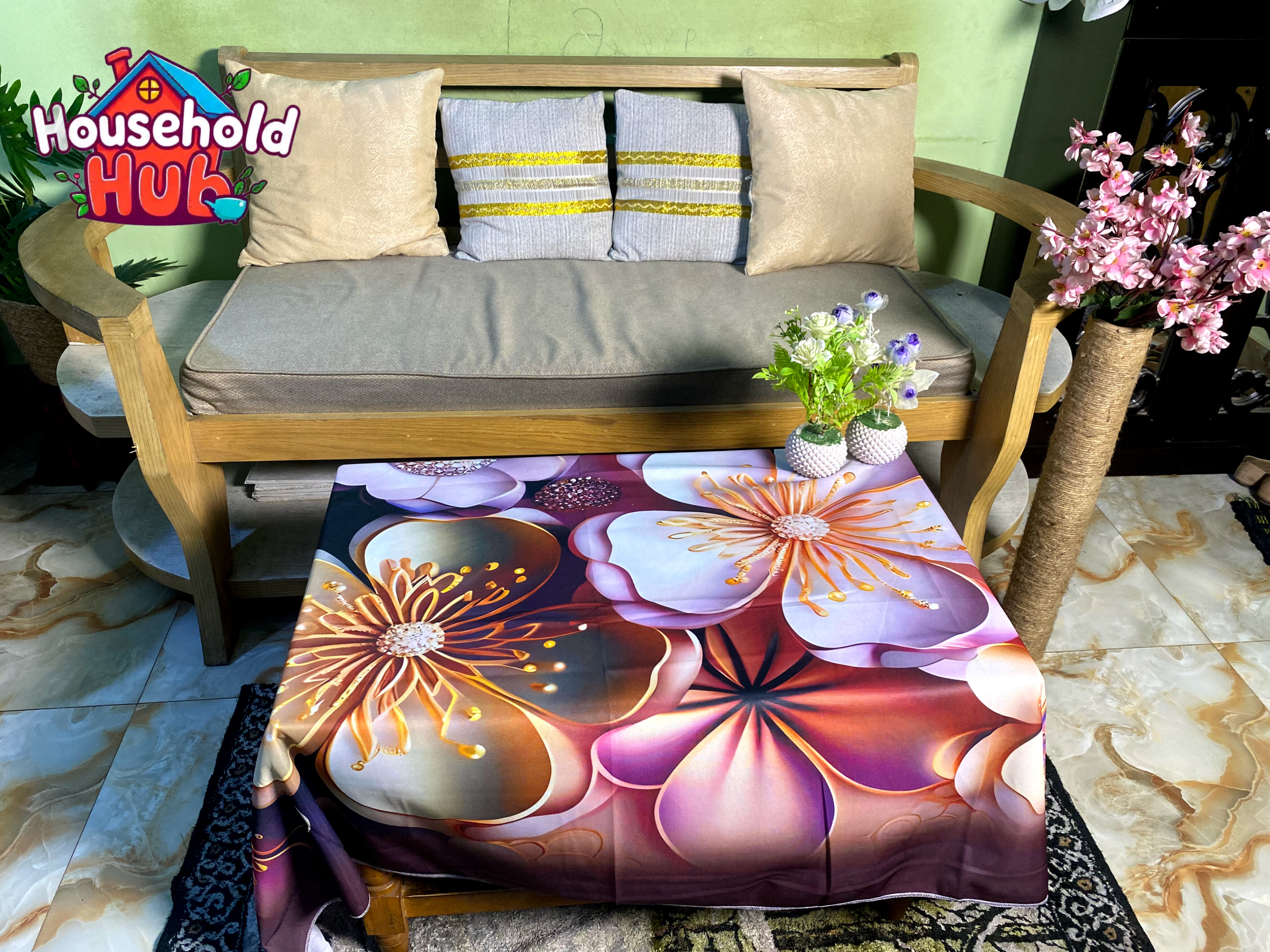3D T Table Cover