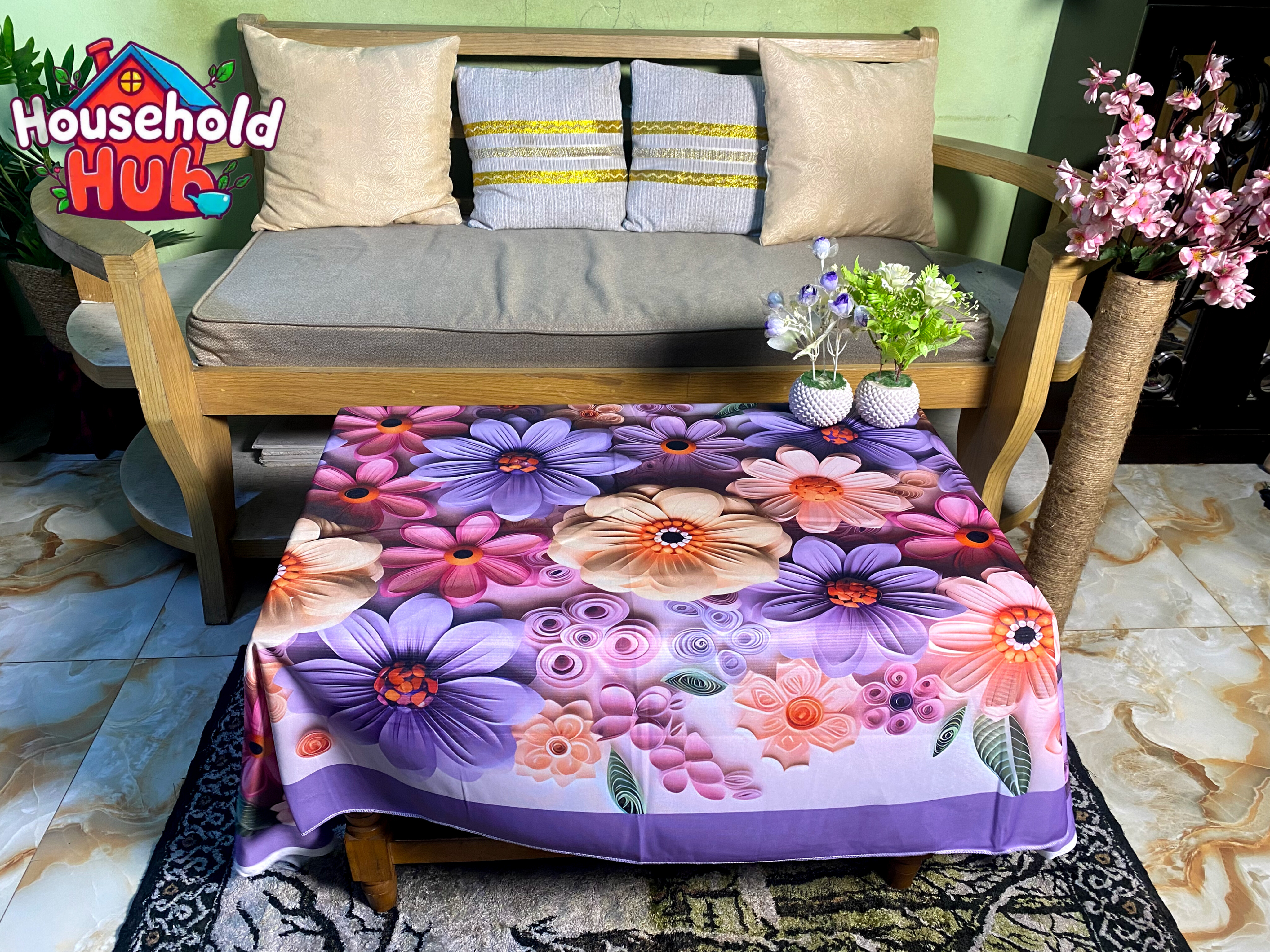 3D T Table Cover