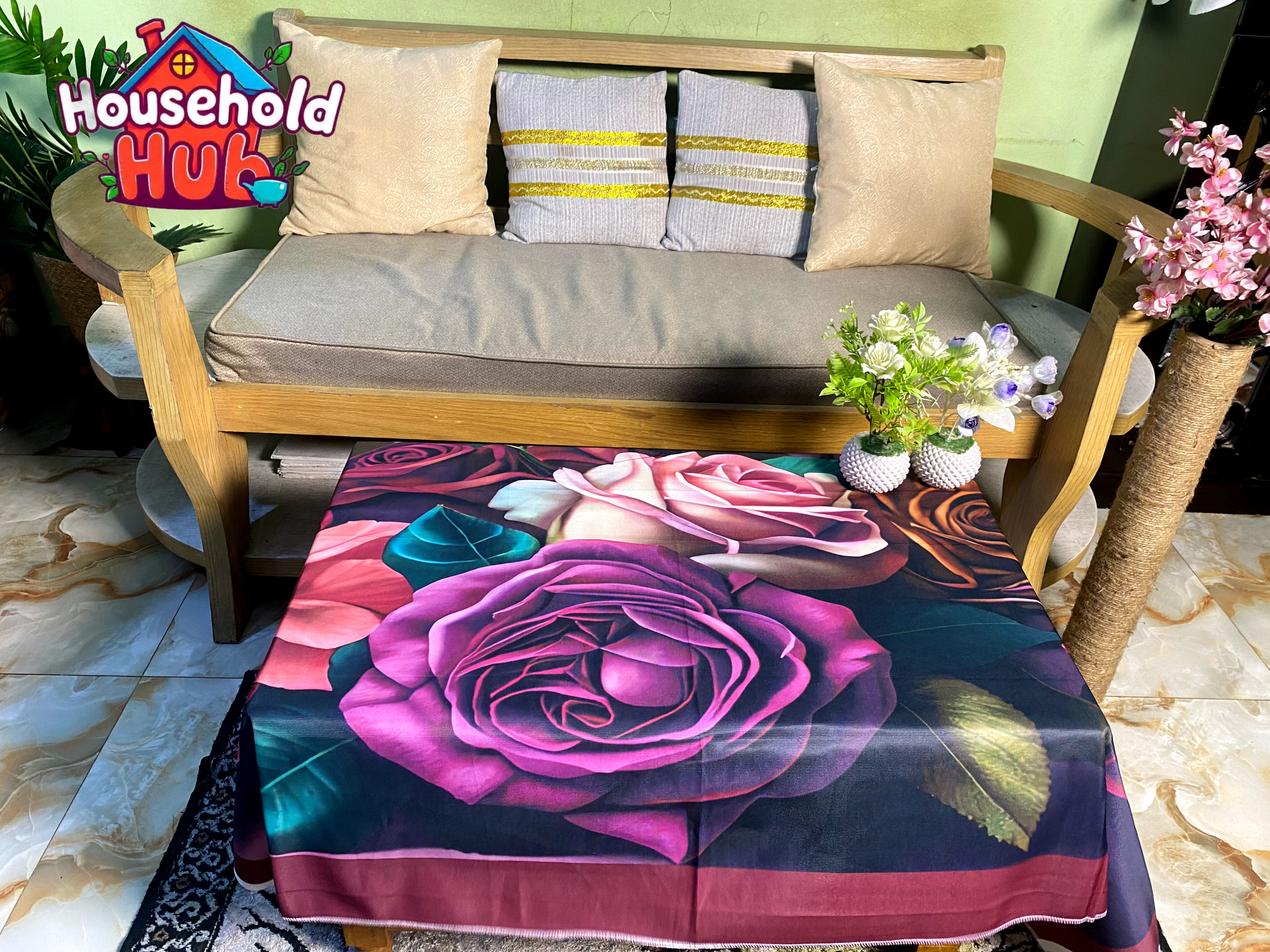 3D T Table Cover