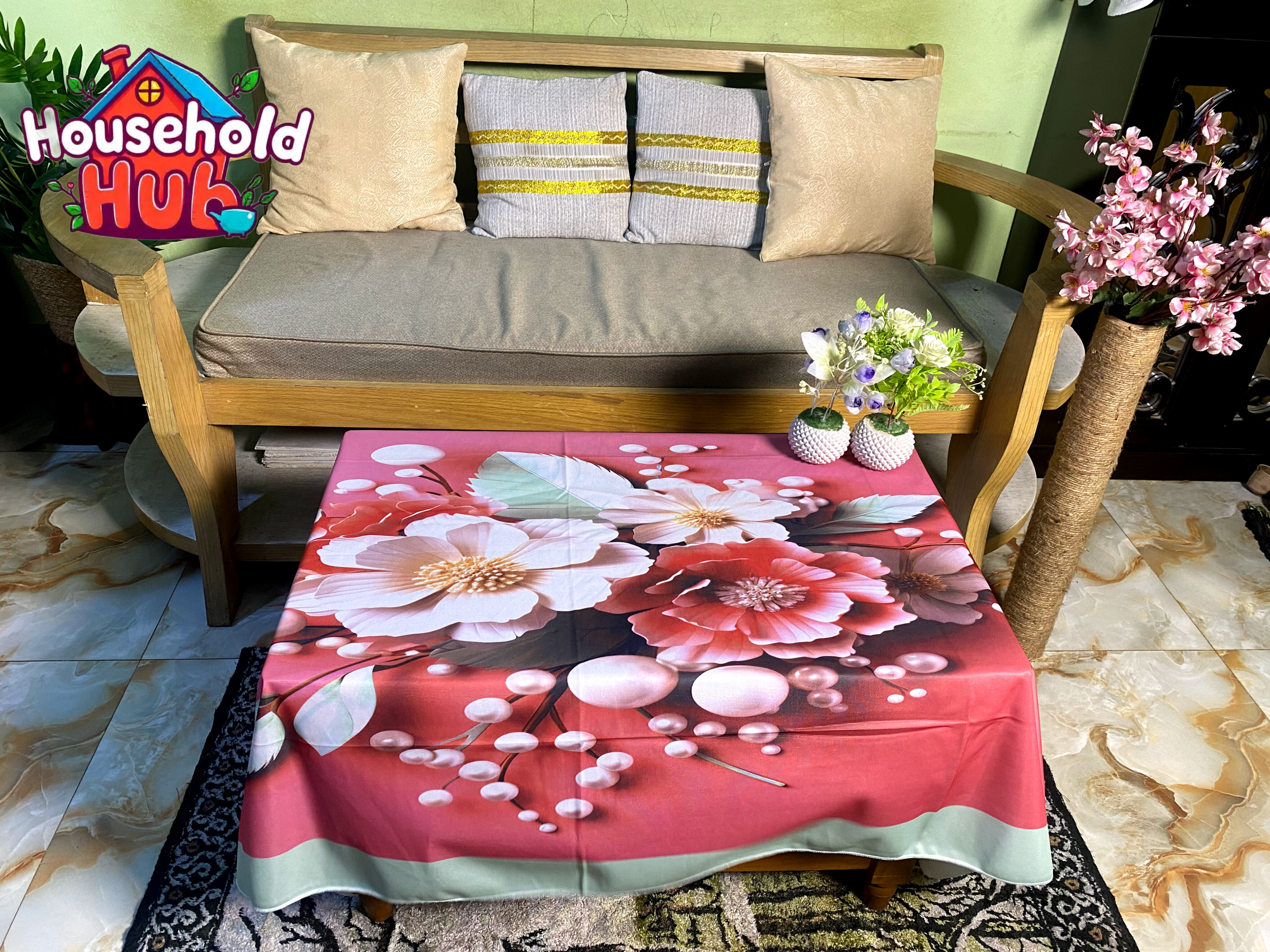 3D T Table Cover