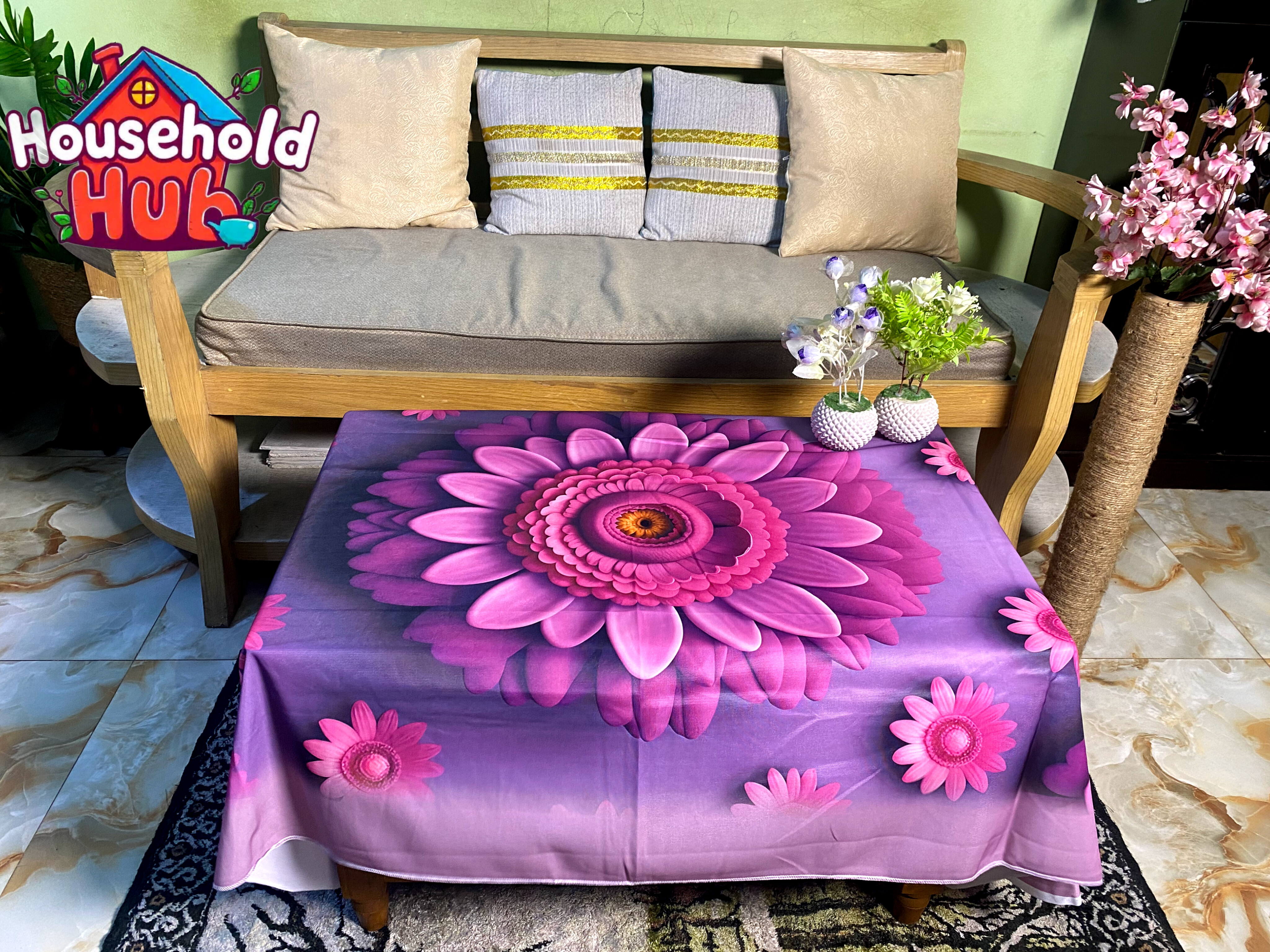 3D T Table Cover